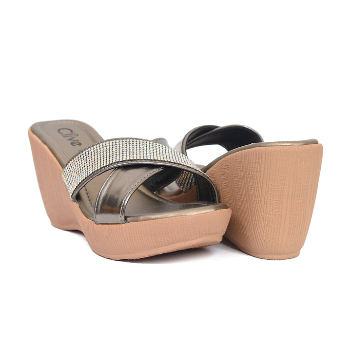 Casual Wedge Slippers