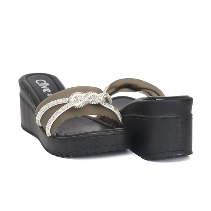 Casual Wedge Slippers