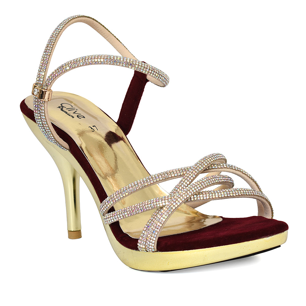 Bridal Sandal Heels – Clive Shoes
