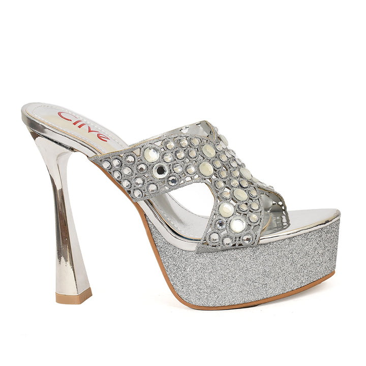 Bridal Slipper Heels