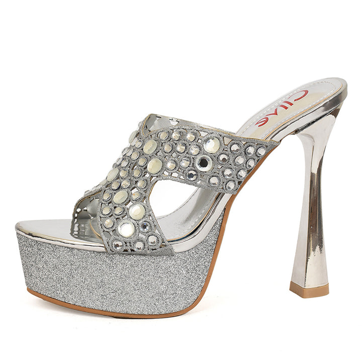 Bridal Slipper Heels