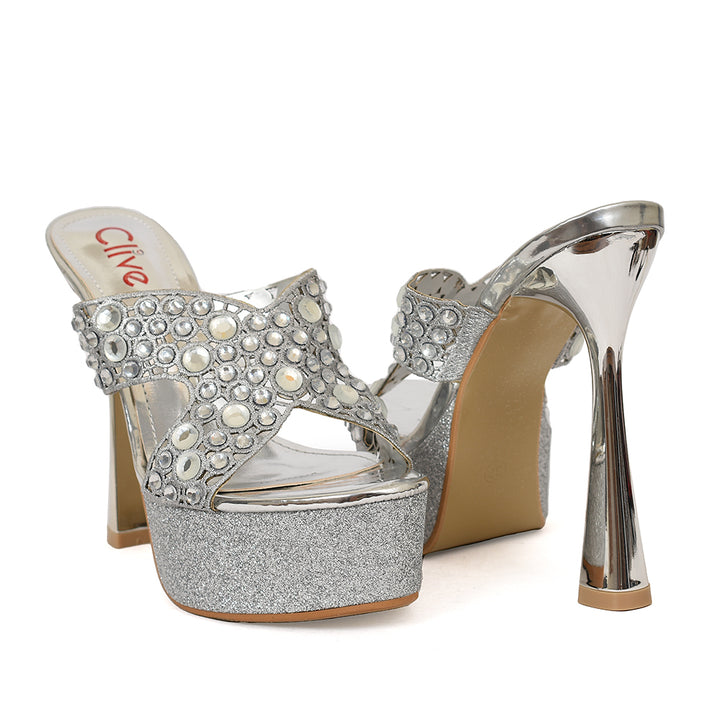 Bridal Slipper Heels