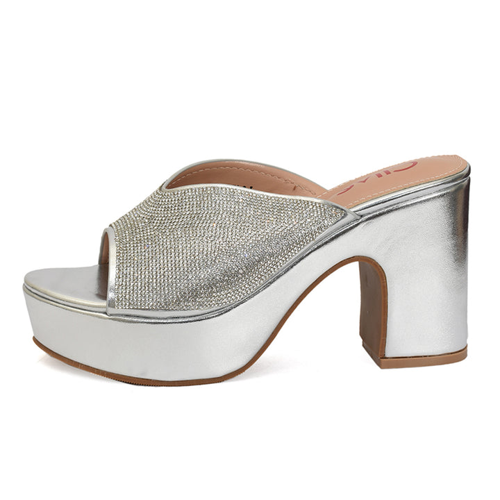 Bridal Slipper Heels