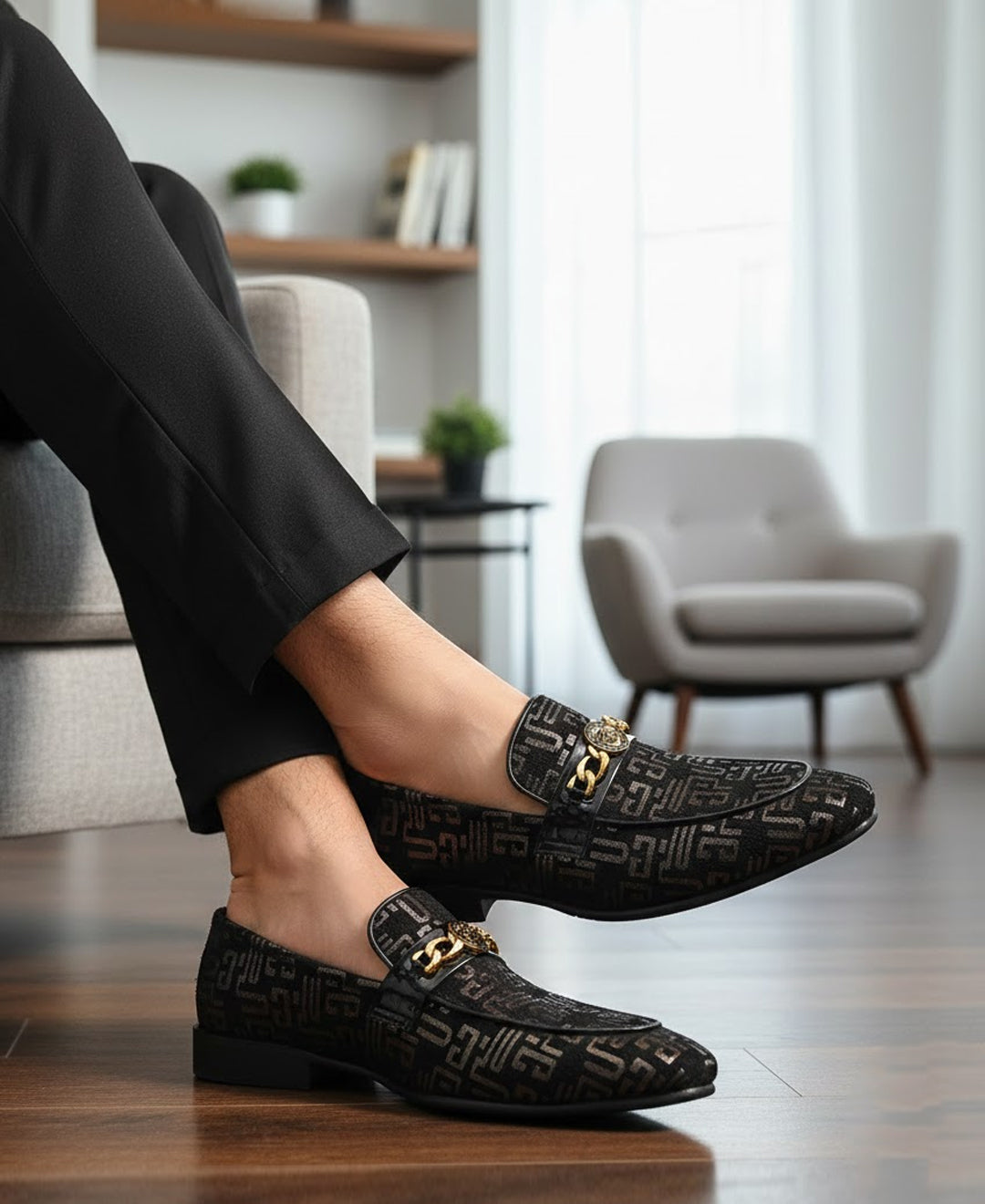 casual black dress shoes men Formal Shoes – Clive Shoes