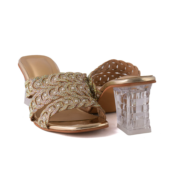 Bridal Slipper Heels