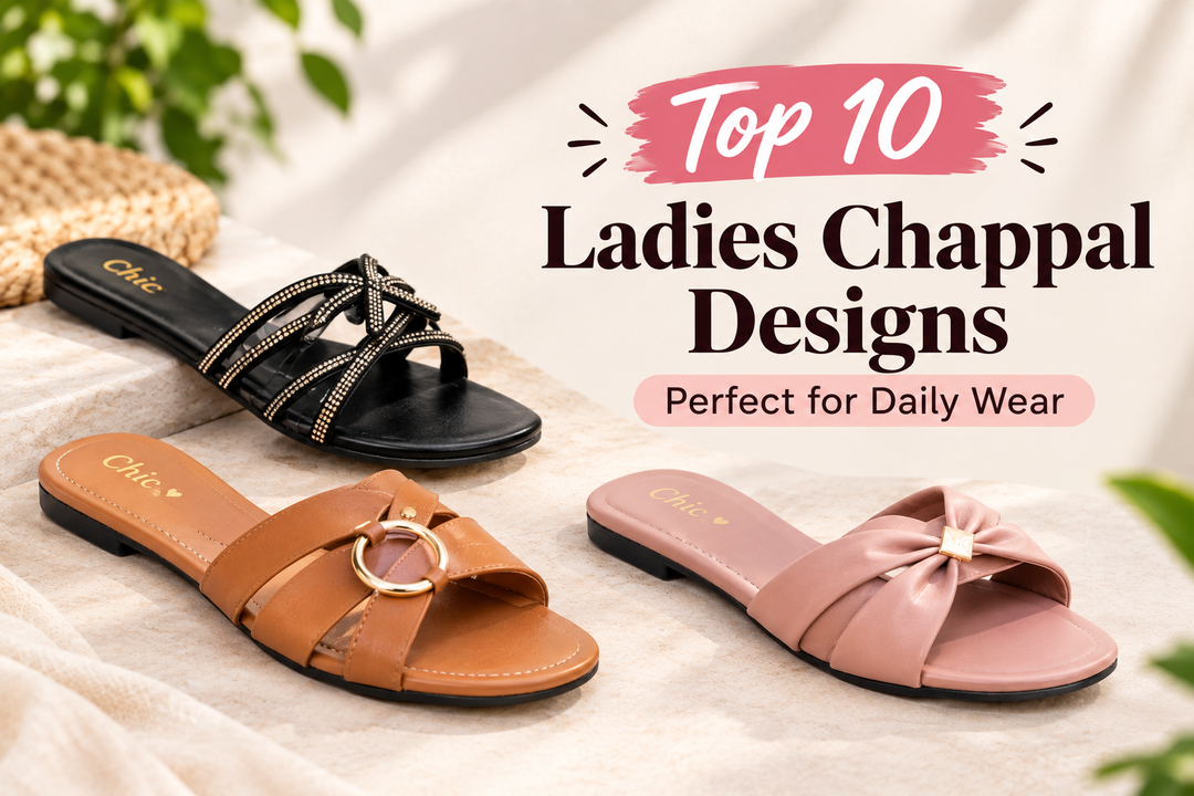 Top 10 Ladies Chappal Designs Perfect for Daily Wear