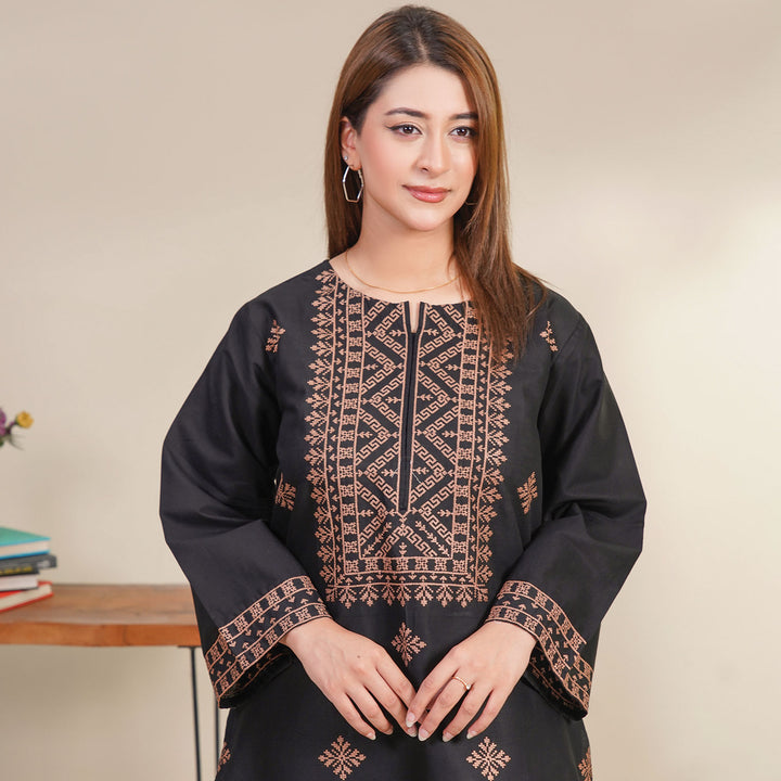 2-PC Young's Embroidered Cambric