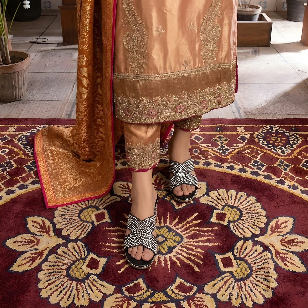 Fancy Slipper Heel