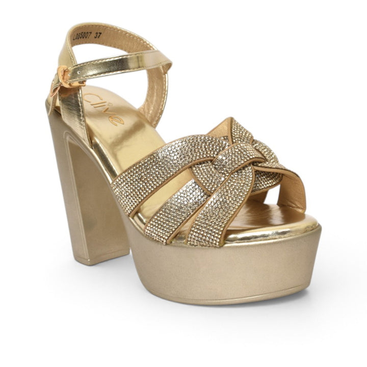 Bridal Sandal Heels