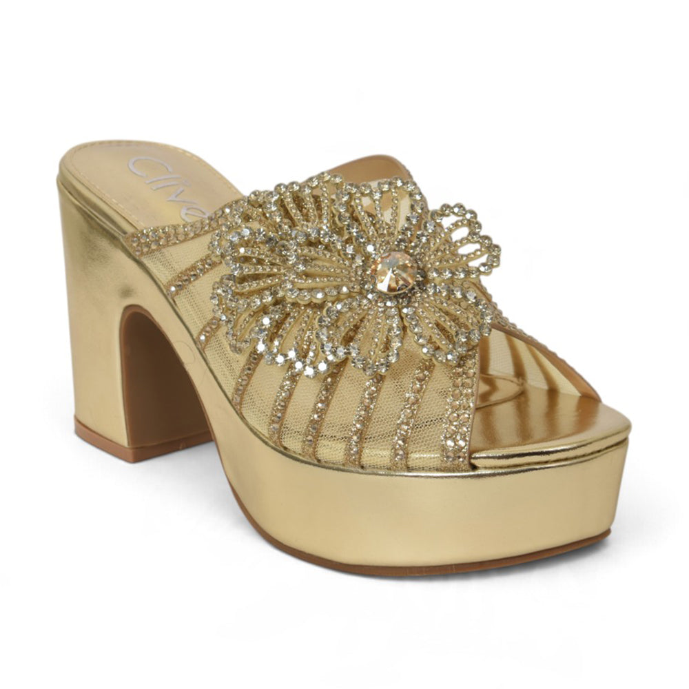 Bridal Slipper Heels