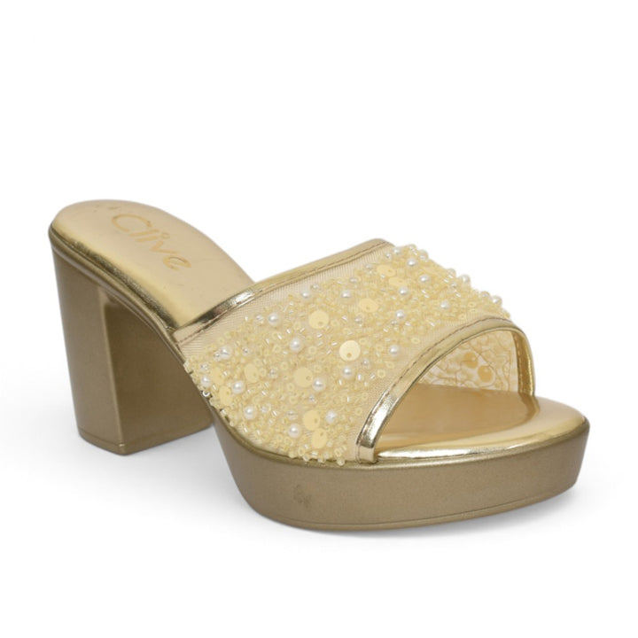 Bridal Slipper Heels