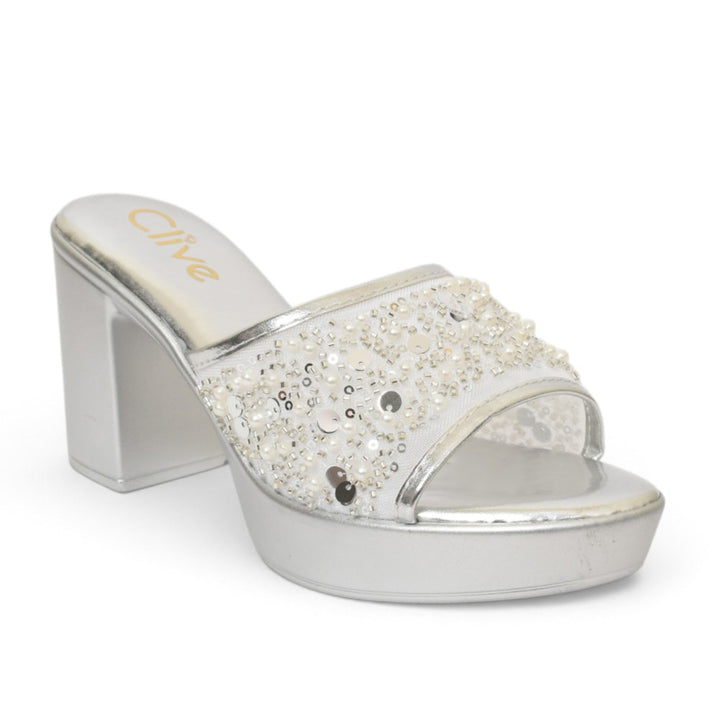Bridal Slipper Heels