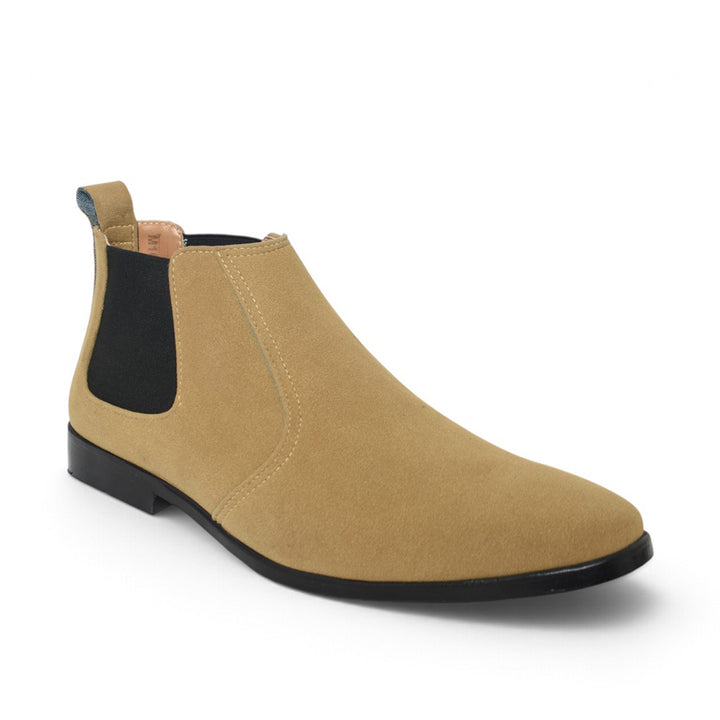 Khaki Classic Chelsea Boots  - M160010