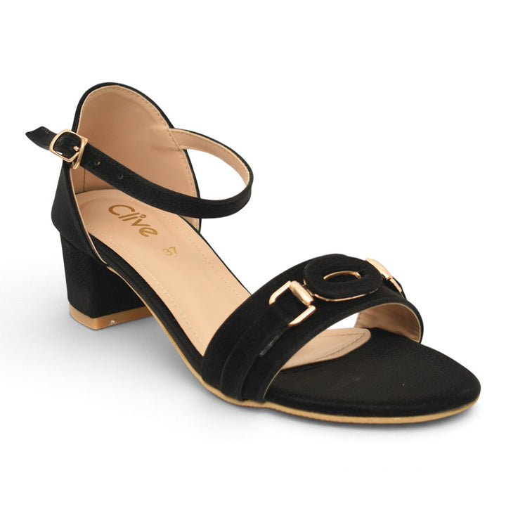Black Formal Sandal Heels - L055590
