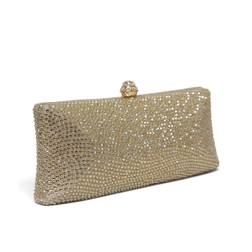 L.Golden Fancy Clutch - BC04333