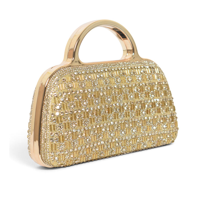 L.Golden Fancy Clutch - BC04328