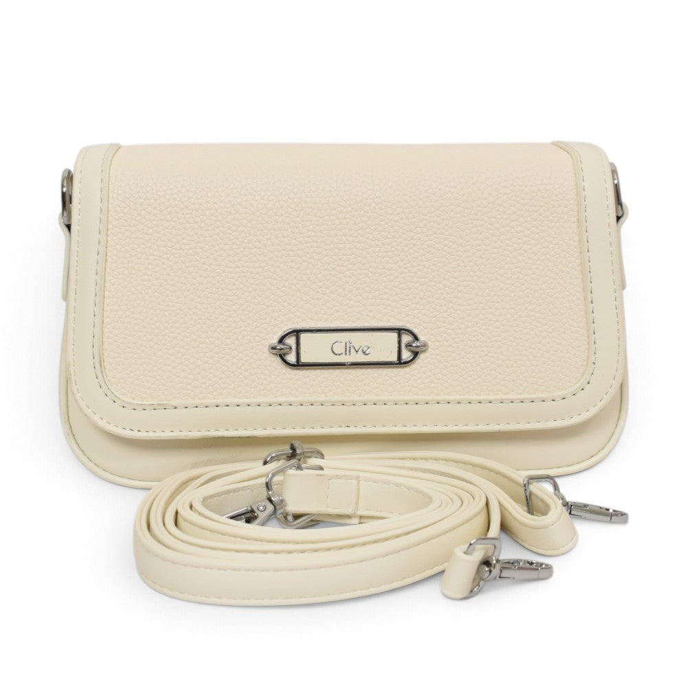 White Cross Body Bag - bc11260