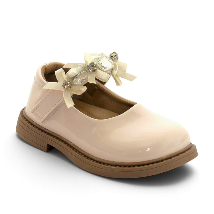 Beige Kids Casual Pumps - KG90269