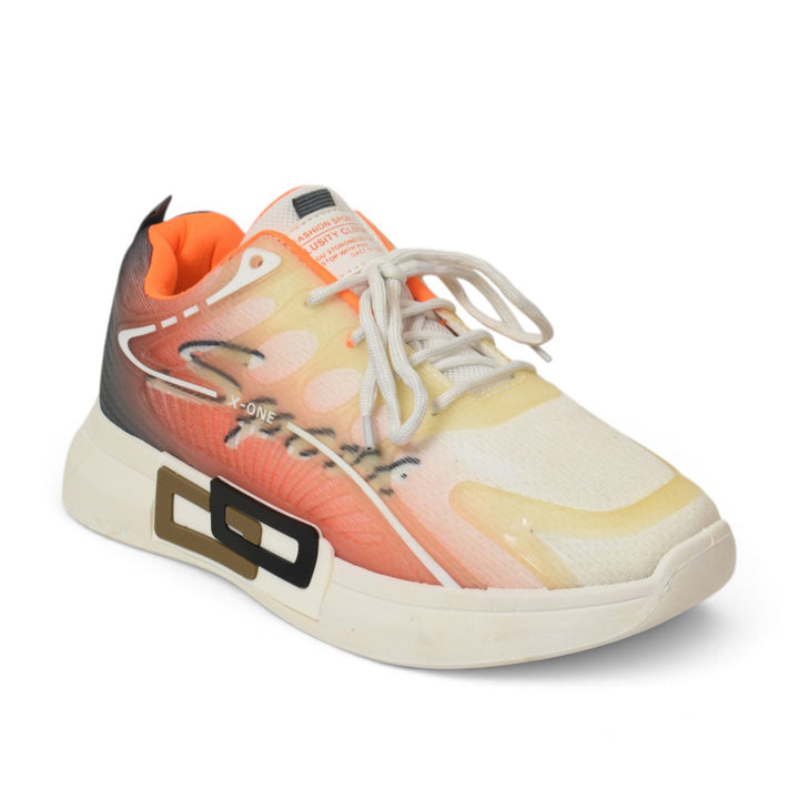 Orange Men Sports Jogger - m195134