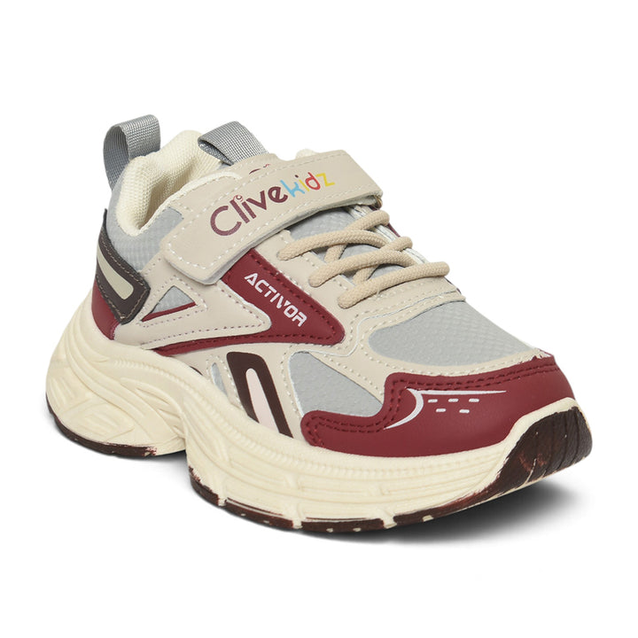 Maroon Kids Sports Joger - KB95284