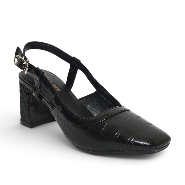 Black Formal Court Shoes - L085845