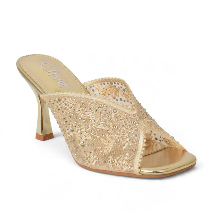 Bridal Slipper Heels