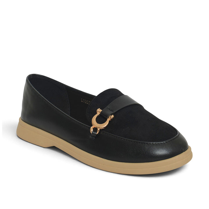 Black Casual Loafers - L095503
