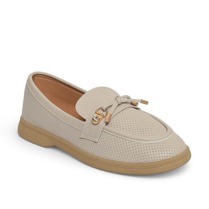 Beige Casual Loafers - L095502