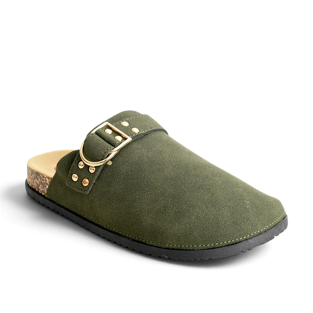 Green Casual Back Open - L096176