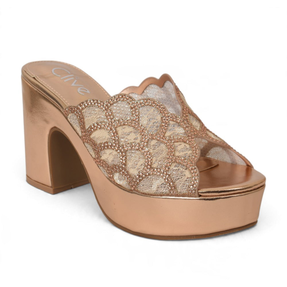 Bridal Slipper Heels