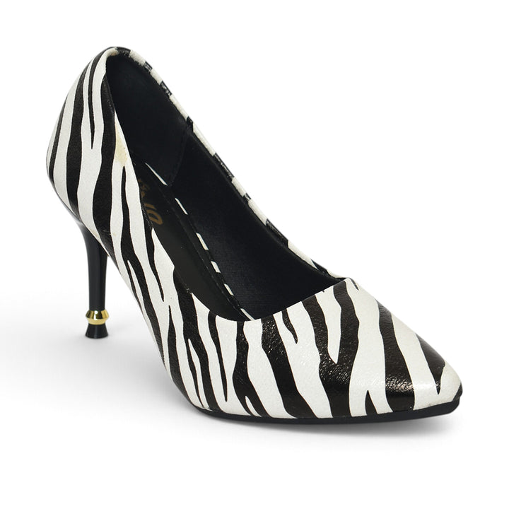 White Formal Court Shoes - L085819
