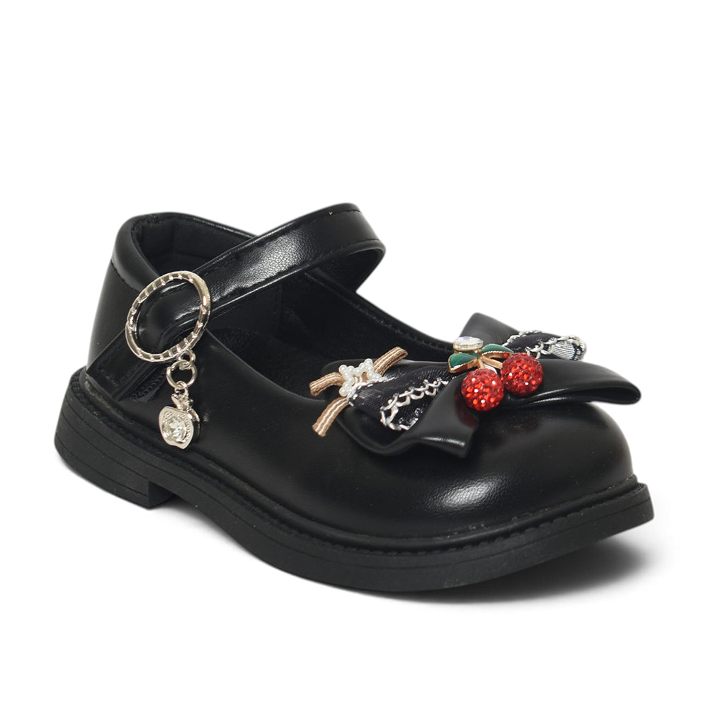 Black Kids Casual Pumps - KG90272