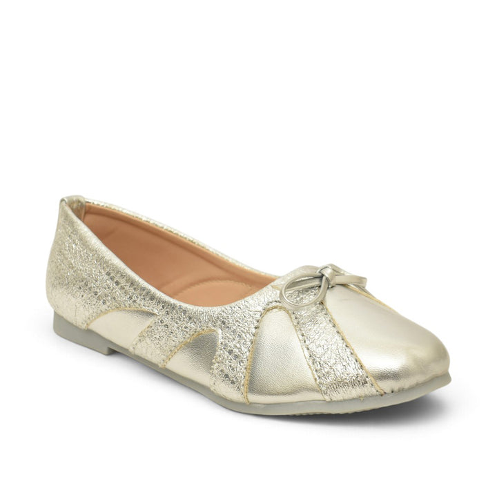 Silver Kids Casual Pumps - KG90292