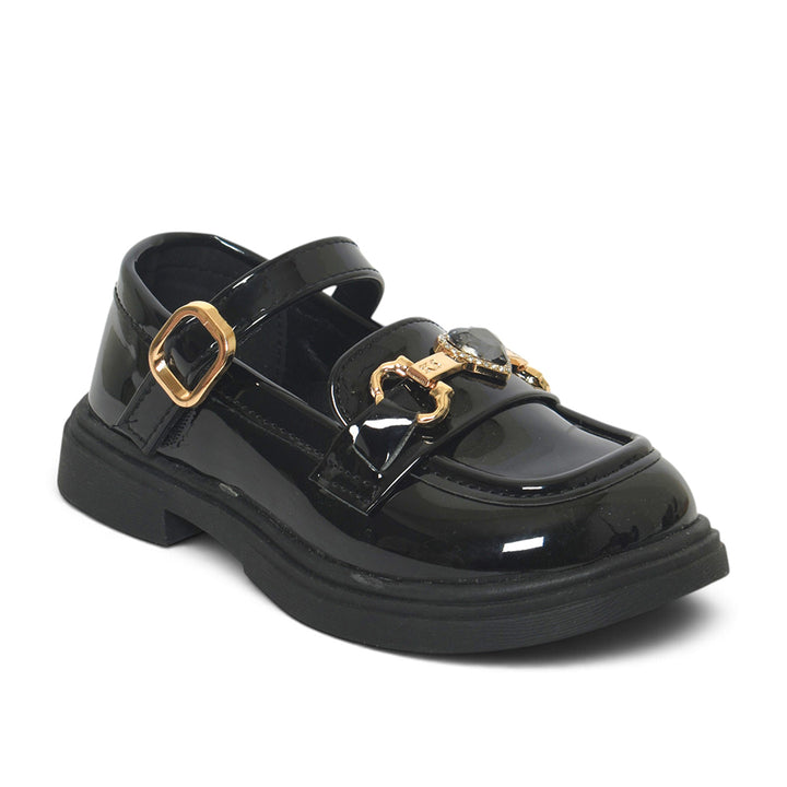 Black Kids Casual Pumps - KG90275