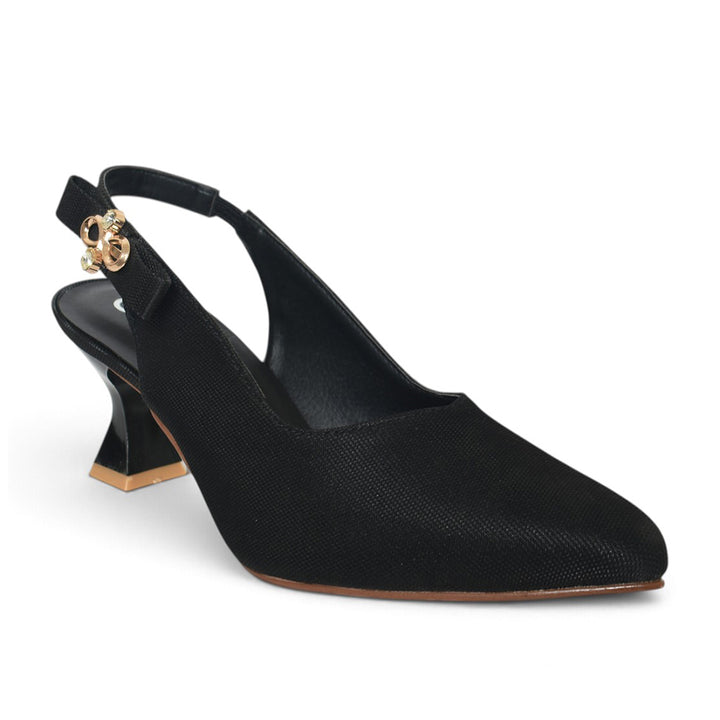 Black Formal Court Shoes - L085860