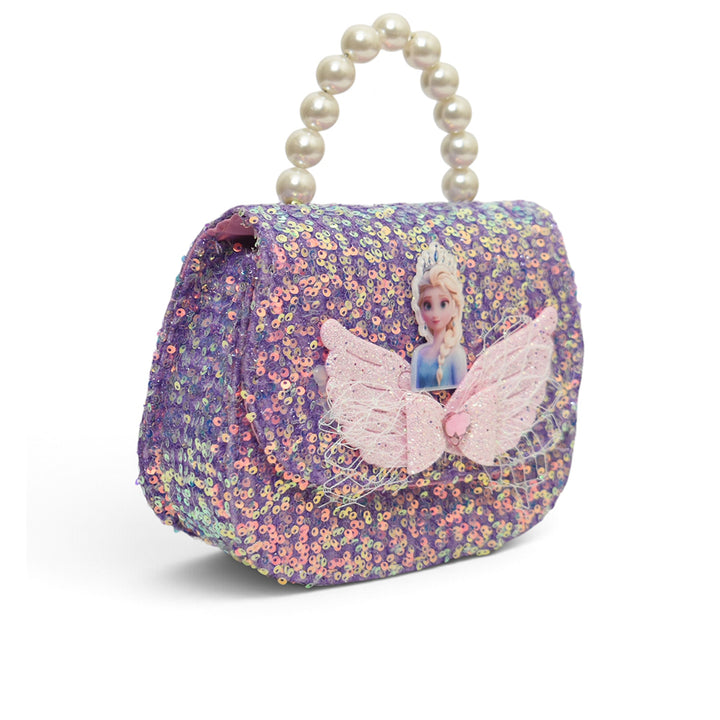 Purple Casual Kids Bag - BKB1199