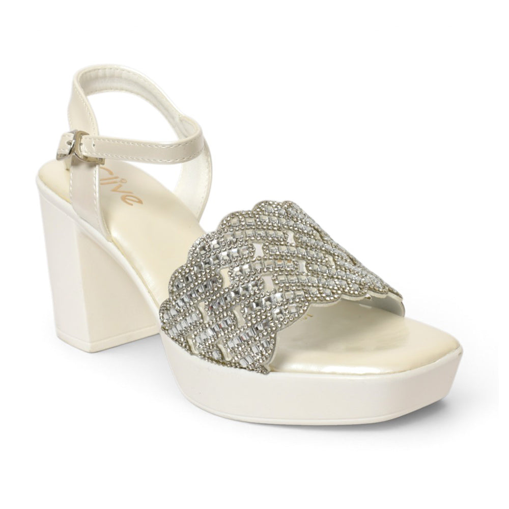 Bridal Sandal Heels