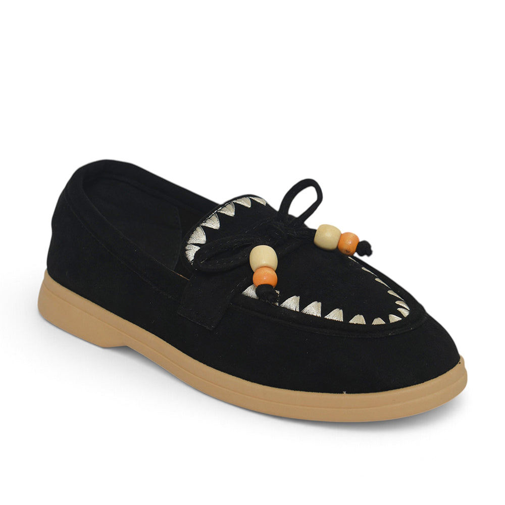 Black Casual Loafers - L095505