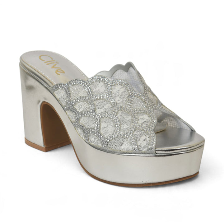 Bridal Slipper Heels