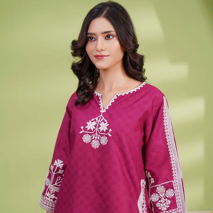 2-PC Young's Embroidered Cambric