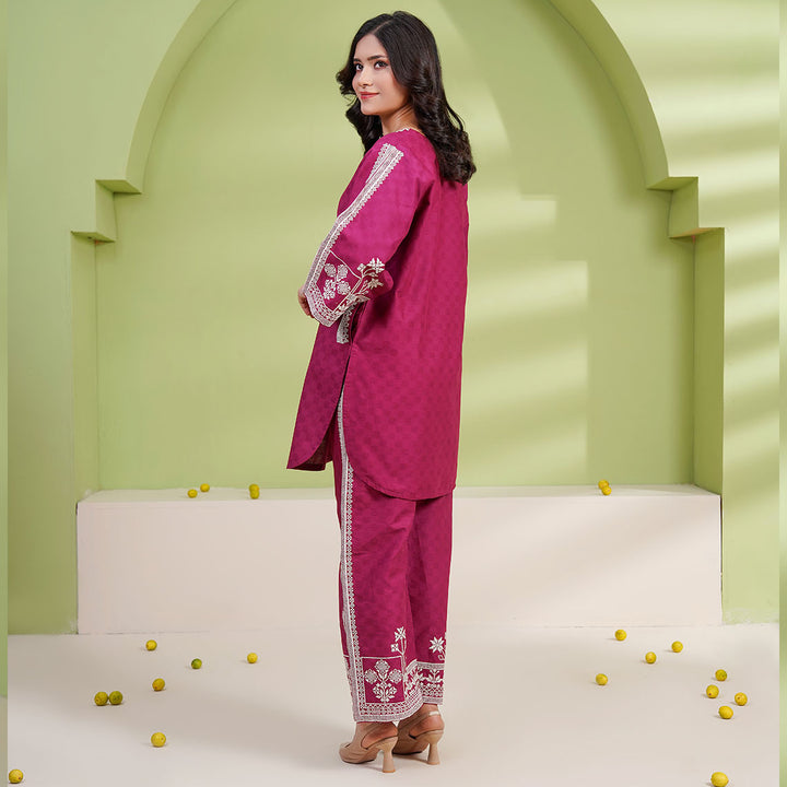 2-PC Young's Embroidered Cambric