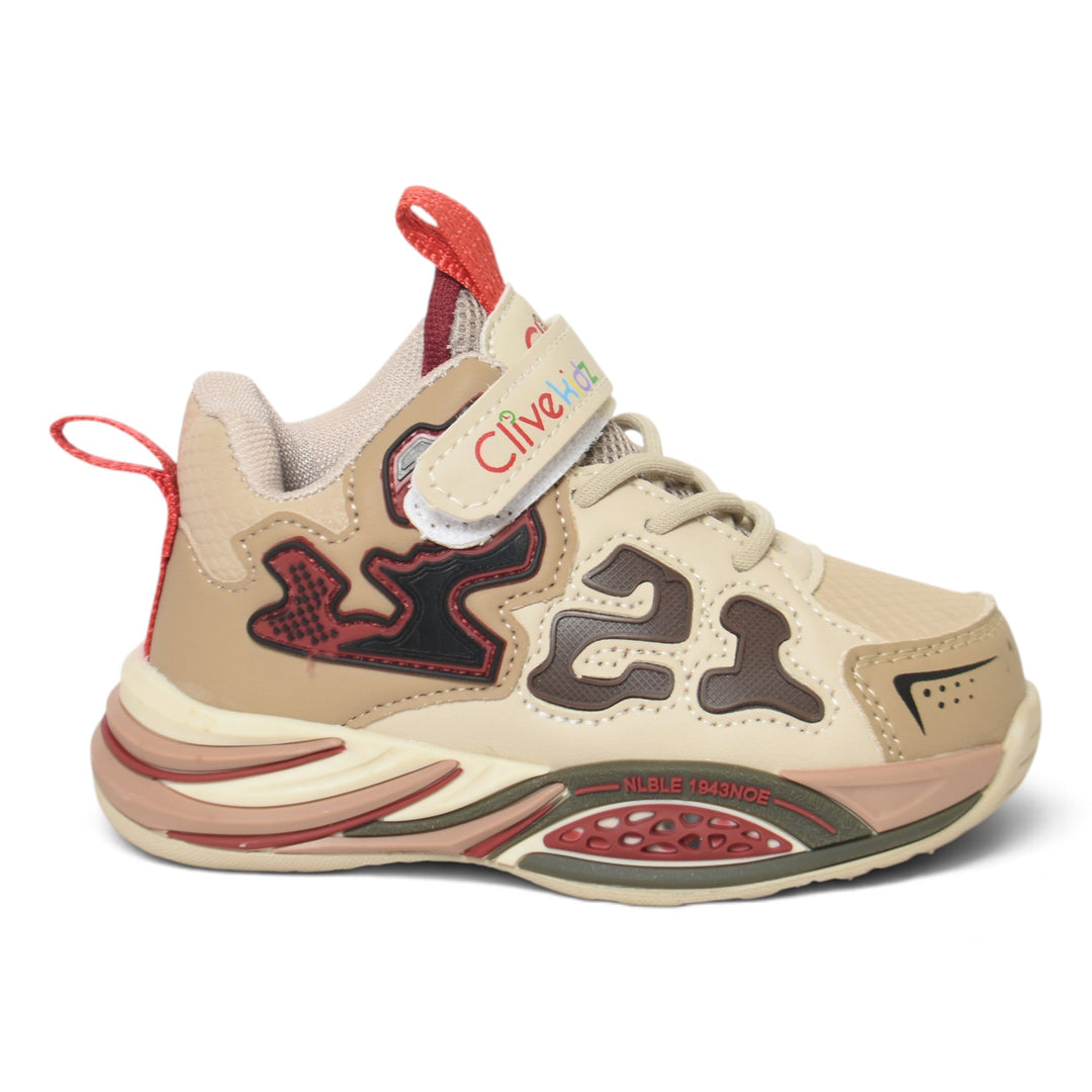 Beige Kids Sports Joger - KB95272