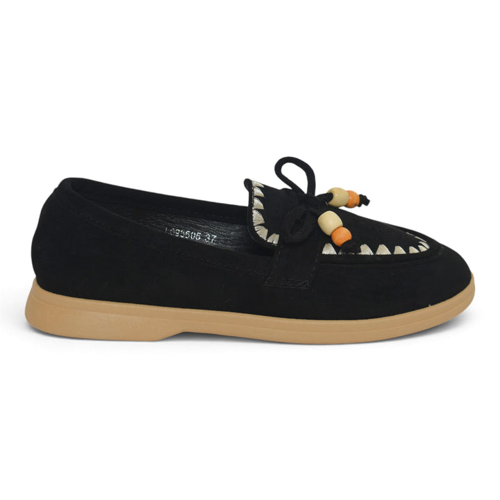 Black Casual Loafers - L095505