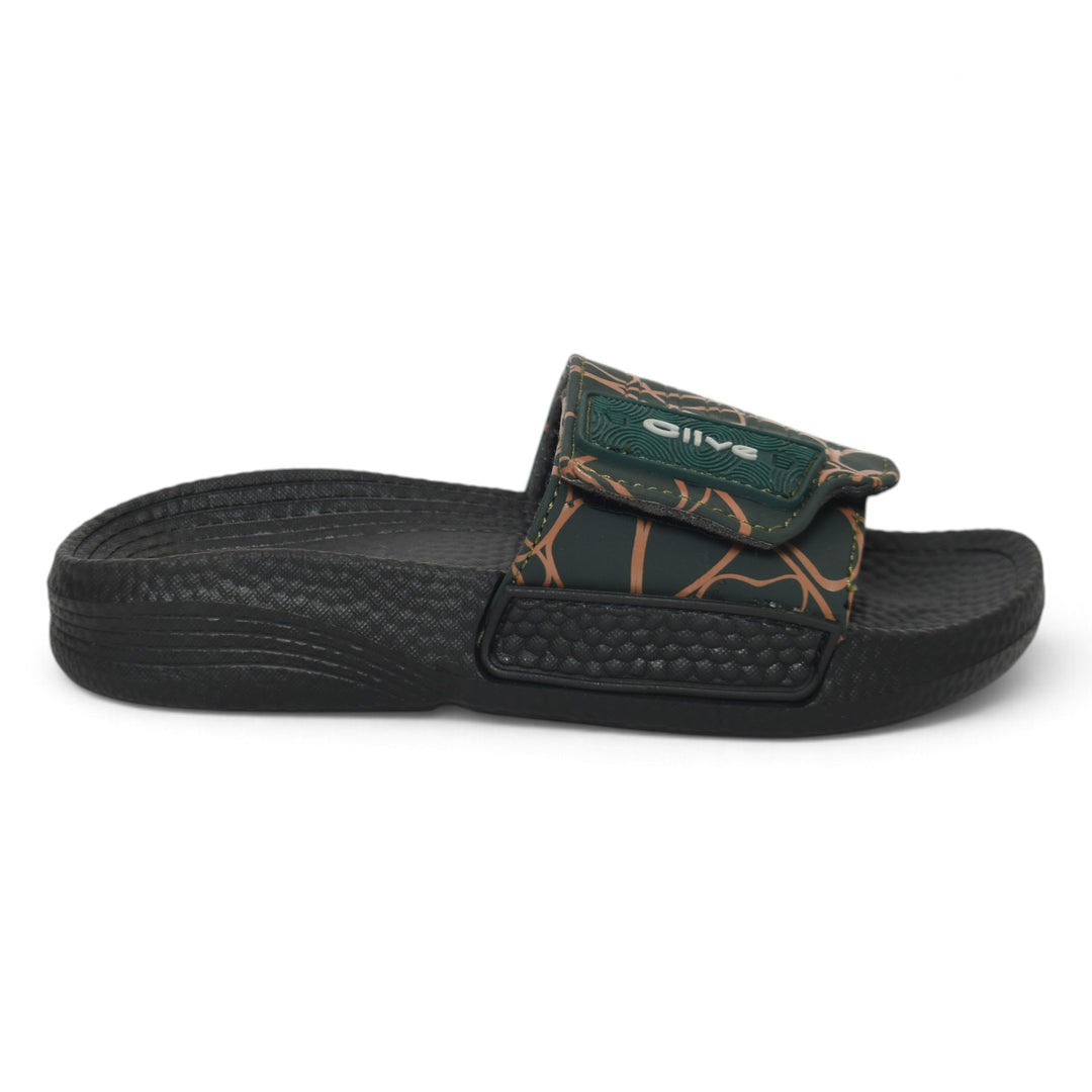 Green Kids Rough Slipper - KB90095