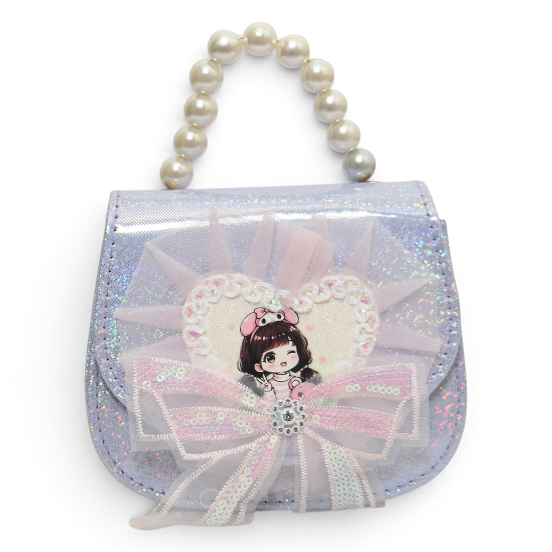 Purple Casual Kids Bag - BKB1203