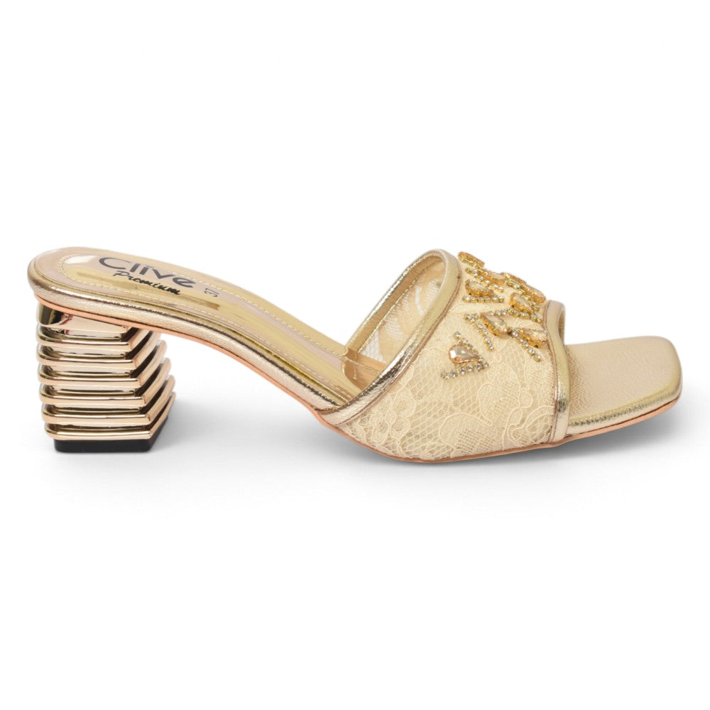 Bridal Slipper Heels