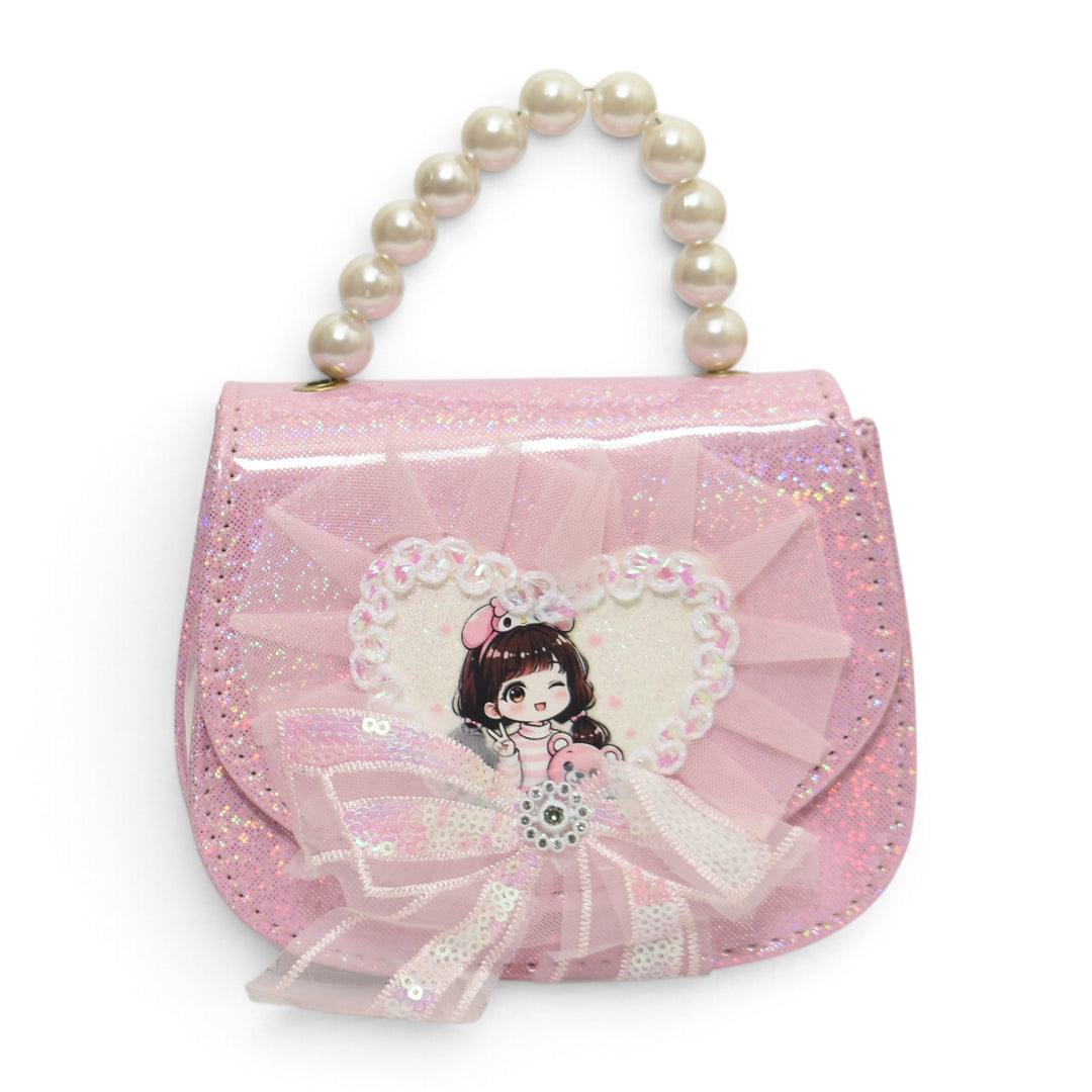 Pink Casual Kids Bag - BKB1203
