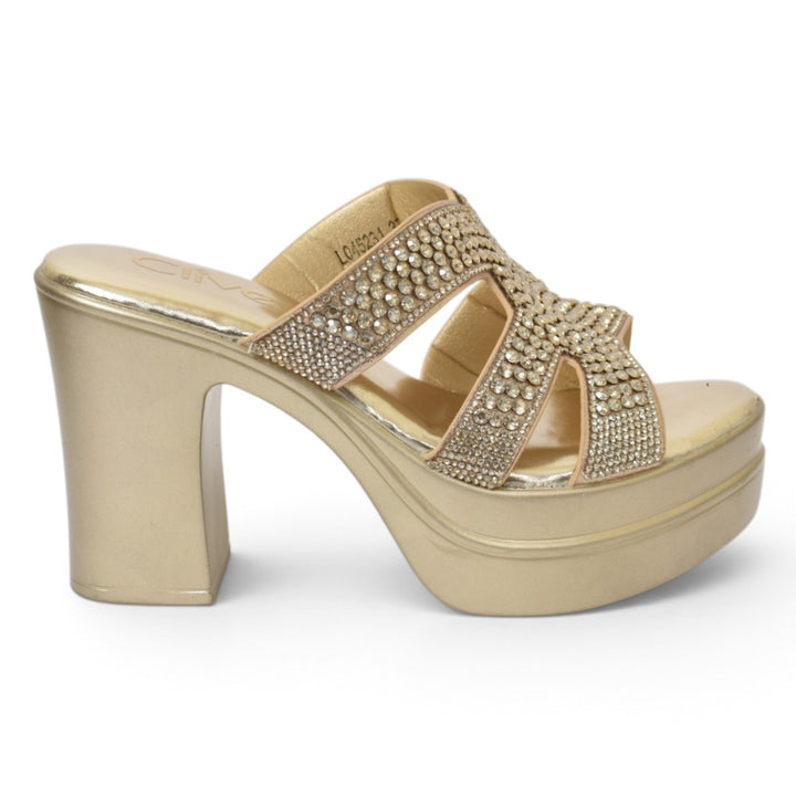 Bridal Slipper Heels