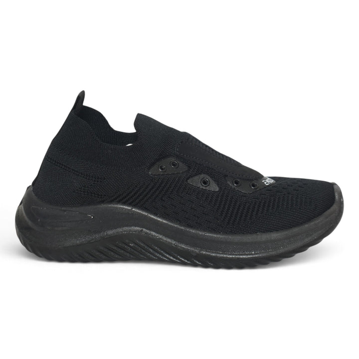Black Ladies Casual Sneaker - l098484