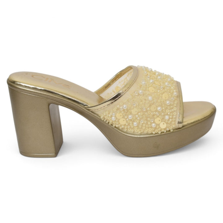 Bridal Slipper Heels